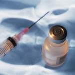 image of a syringe and vial