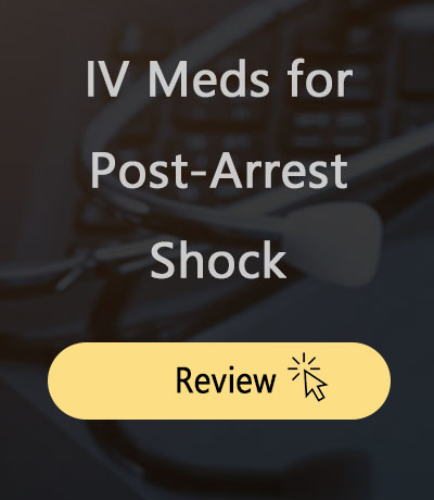 iv medications post-cardiac arrest