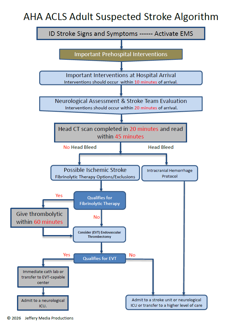 Suspected Stroke Algorithm